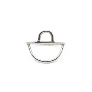 Horizon Ring in Silver