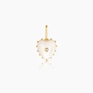 Isabel heart Charm | Thatch