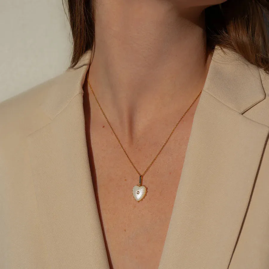 Isabel heart Charm | Thatch