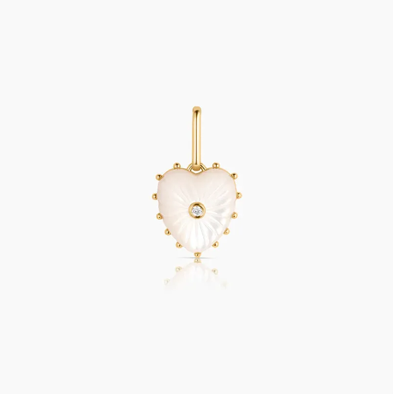 Isabel heart Charm | Thatch
