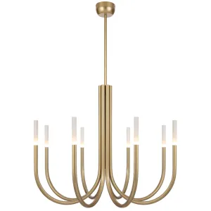 Joshua 8 Light Gold Pendant