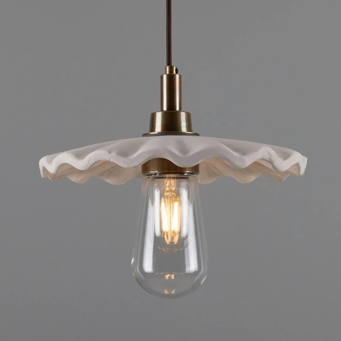 Keeva Organic Ceramic Pendant Light