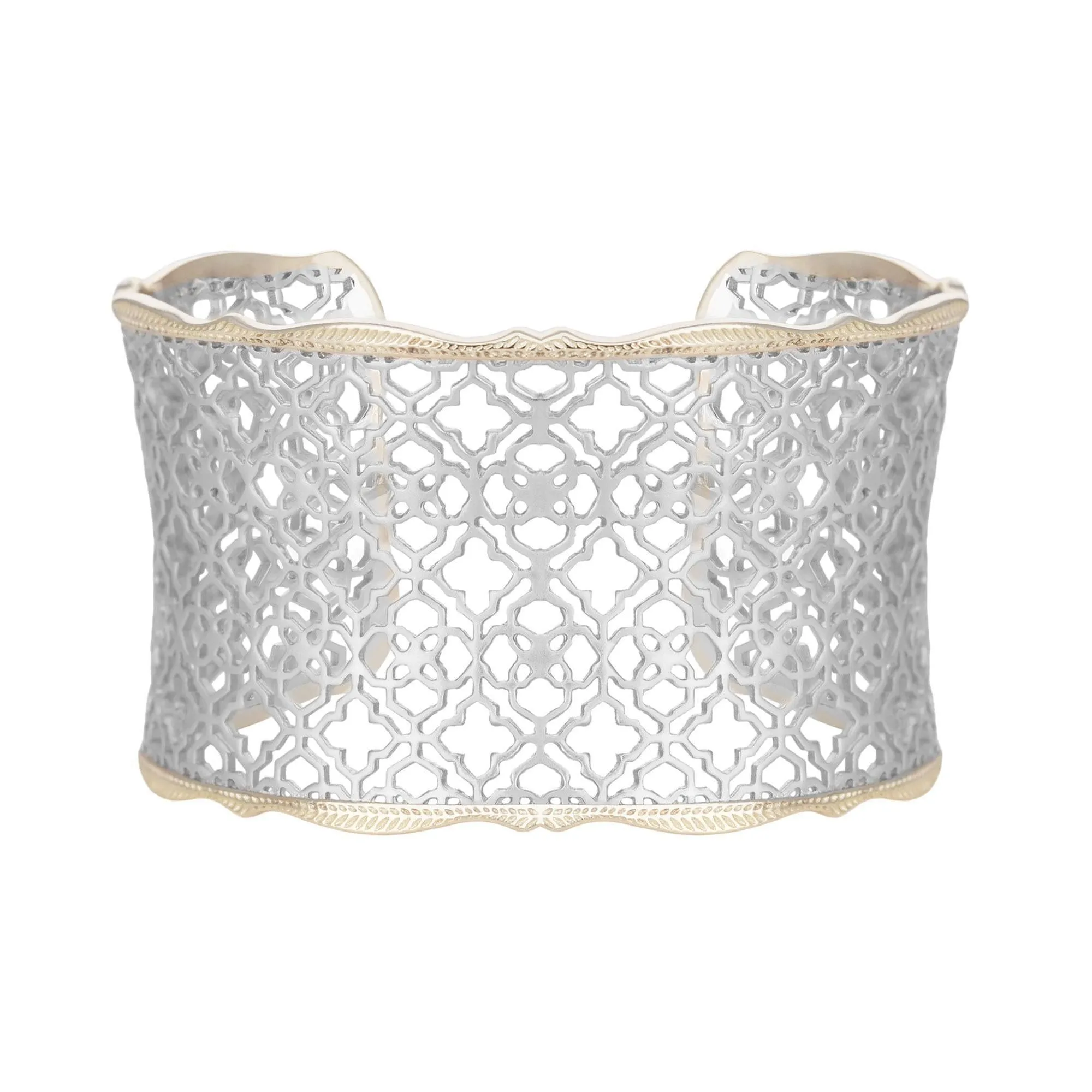 Kendra Scott Candice Cuff Bracelet in Silver Tone