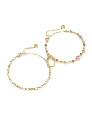 Kendra Scott: Mini Elisa Abbie Set of 2 Bracelets