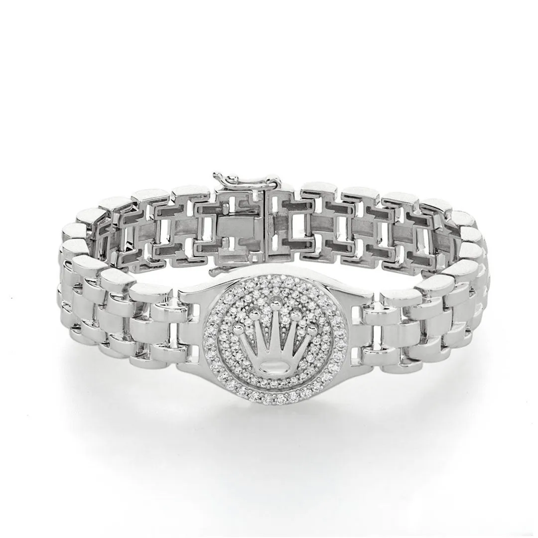 Ladies Presidential Crown Bracelet