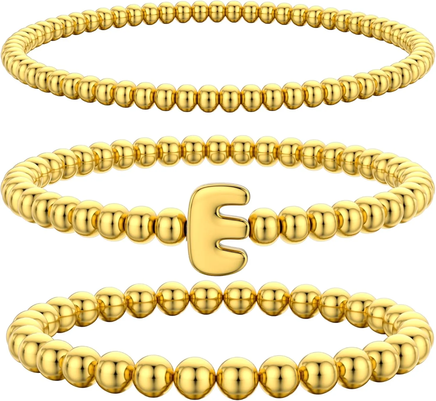 Layered Bracelets for Women,Dainty 14K Gold Plated Bracelets Stack,Link Chain Bracelet Stackable Non Tarnish Jewelry Gifts for Women