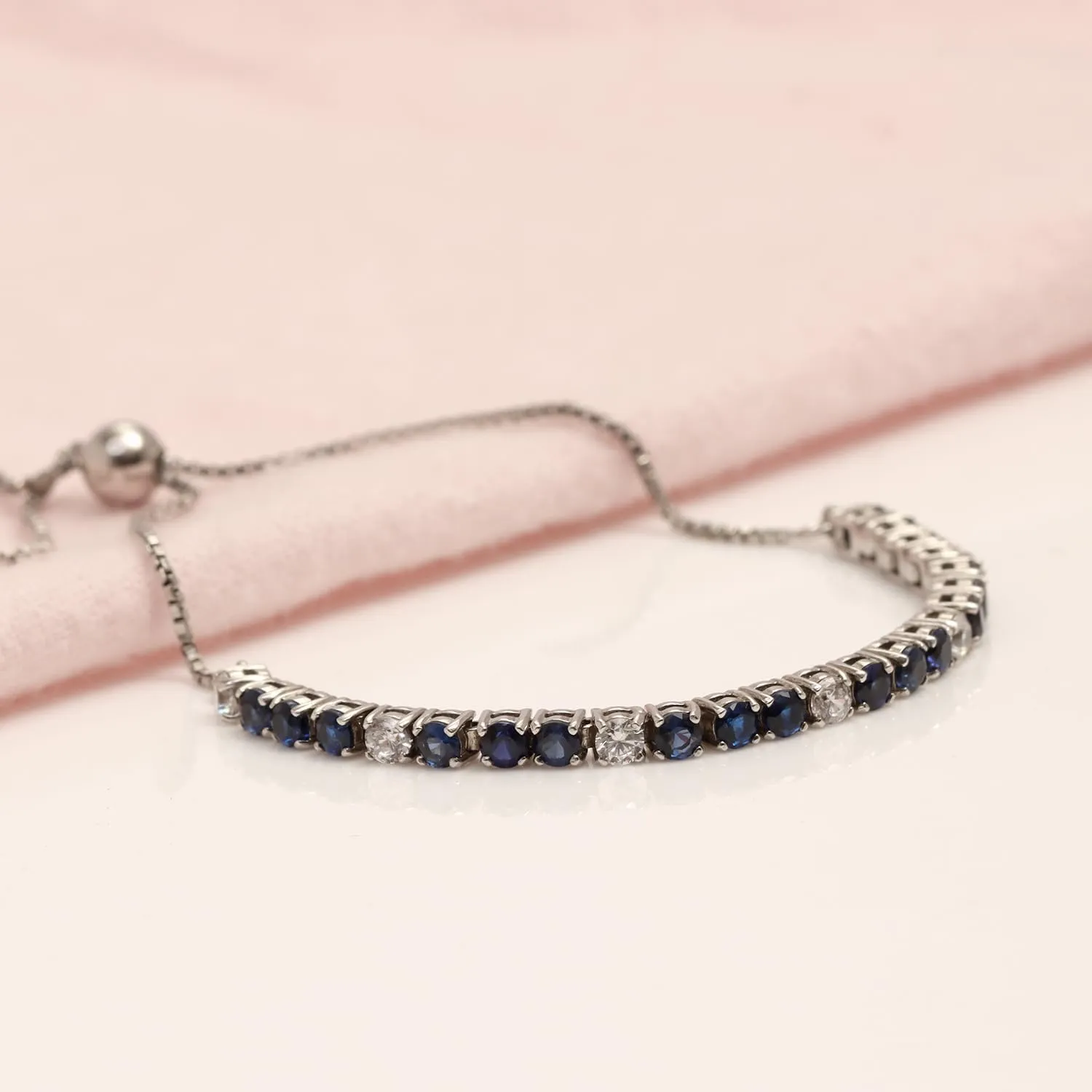LeCalla 925 Sterling Silver Bracelets for Women | Italian Handmade Adjustable Bolo Link Chain Bracelets | Women's Sliding Bolo Bracelets