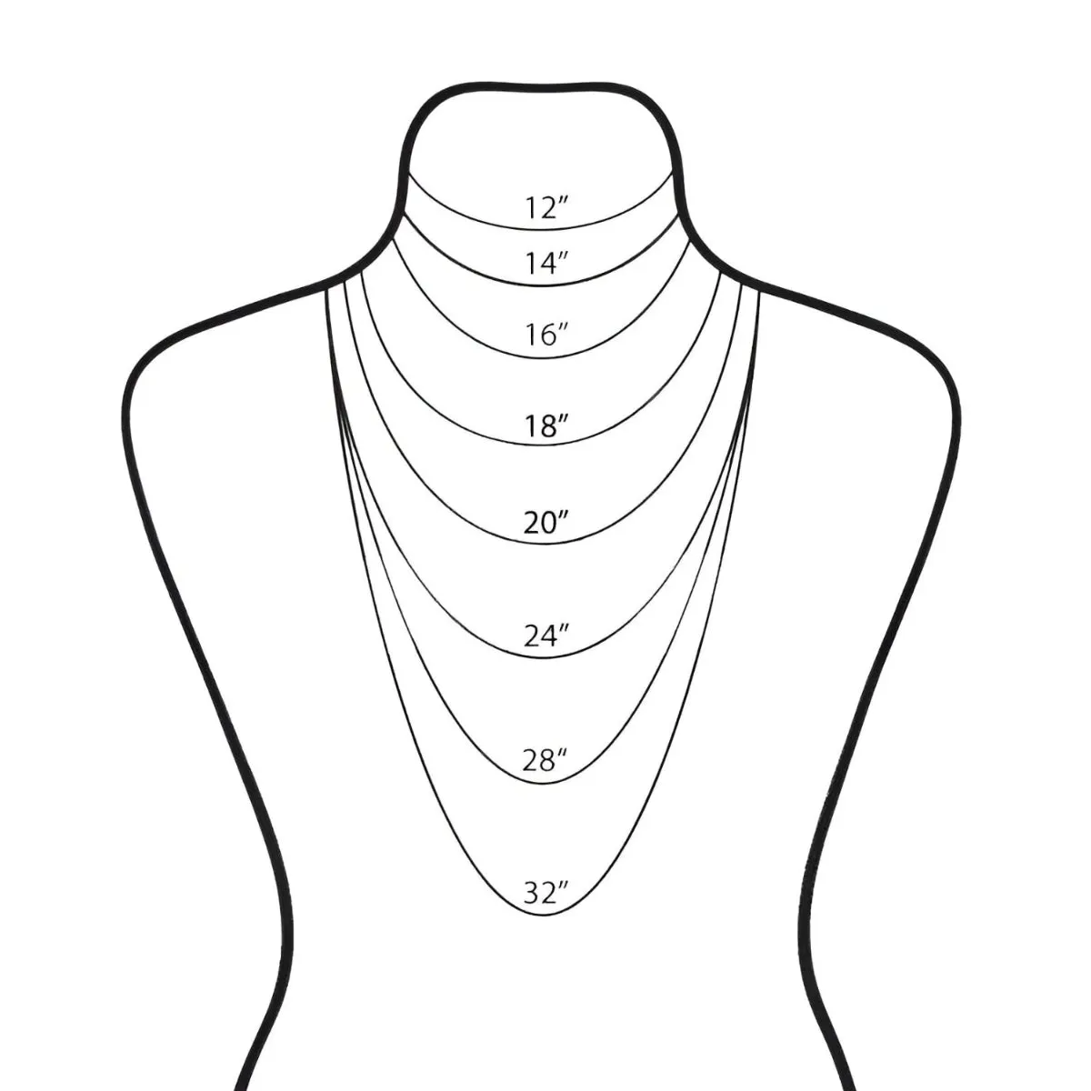 Lloyds 0.8mm Curb Chain Chain Necklace - Platinum