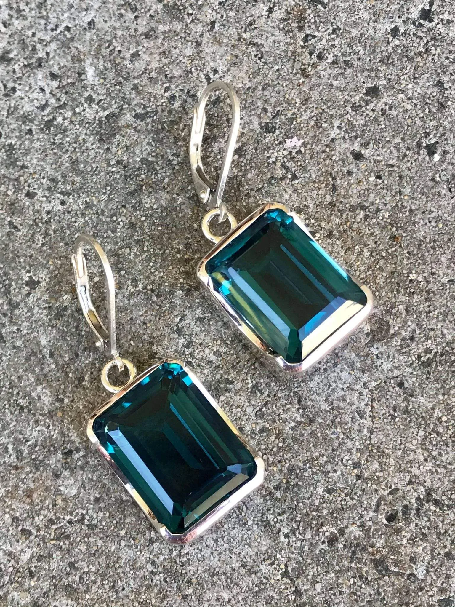 London Blue Topaz Earrings - Bold Collection
