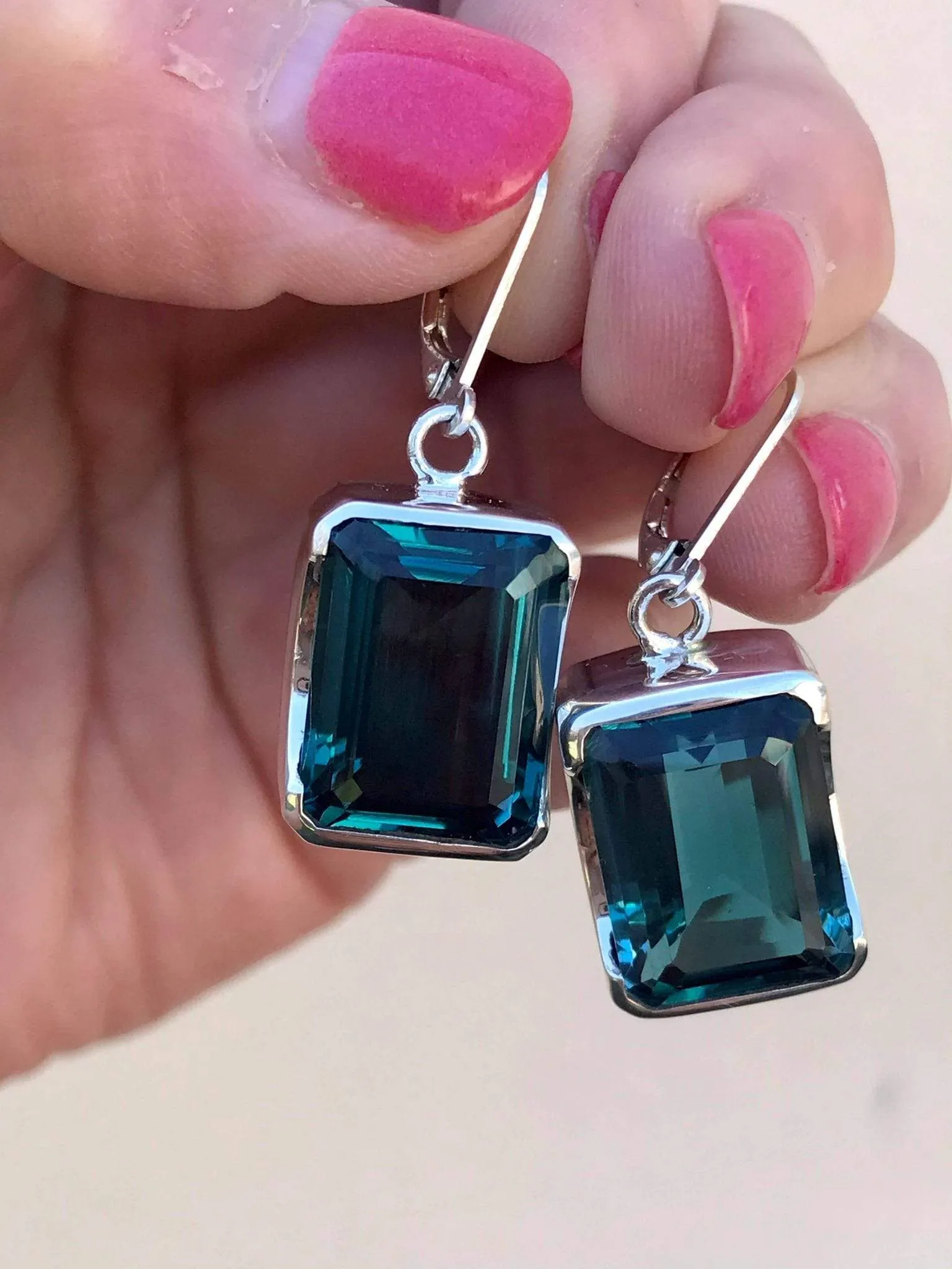 London Blue Topaz Earrings - Bold Collection
