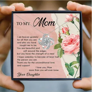 Lucky Knot To My Mom Message Jewelry Box