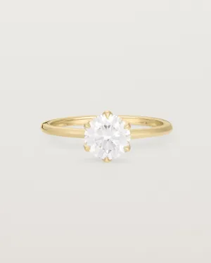Mandala Solitaire Ring | Laboratory Grown Diamonds
