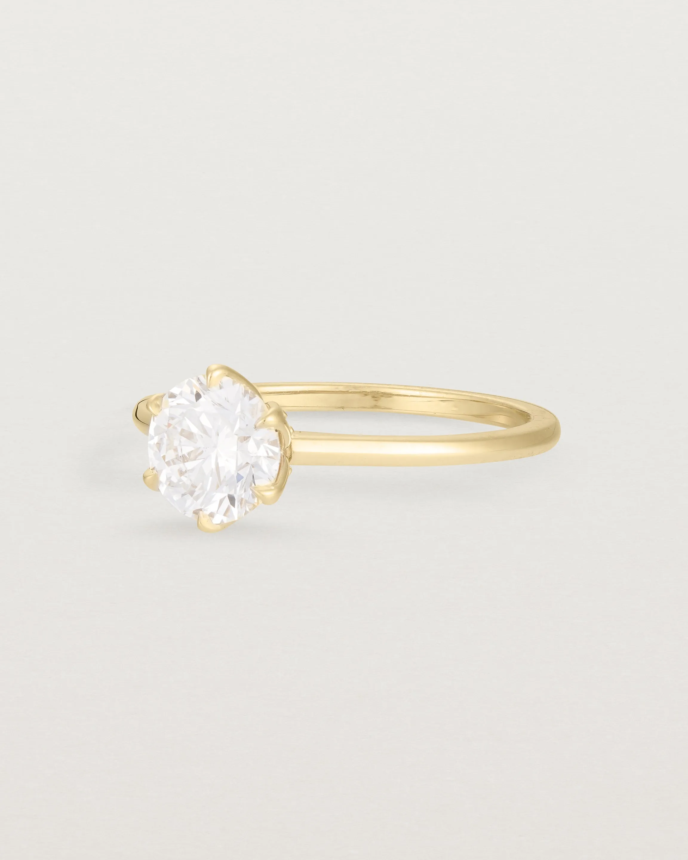 Mandala Solitaire Ring | Laboratory Grown Diamonds