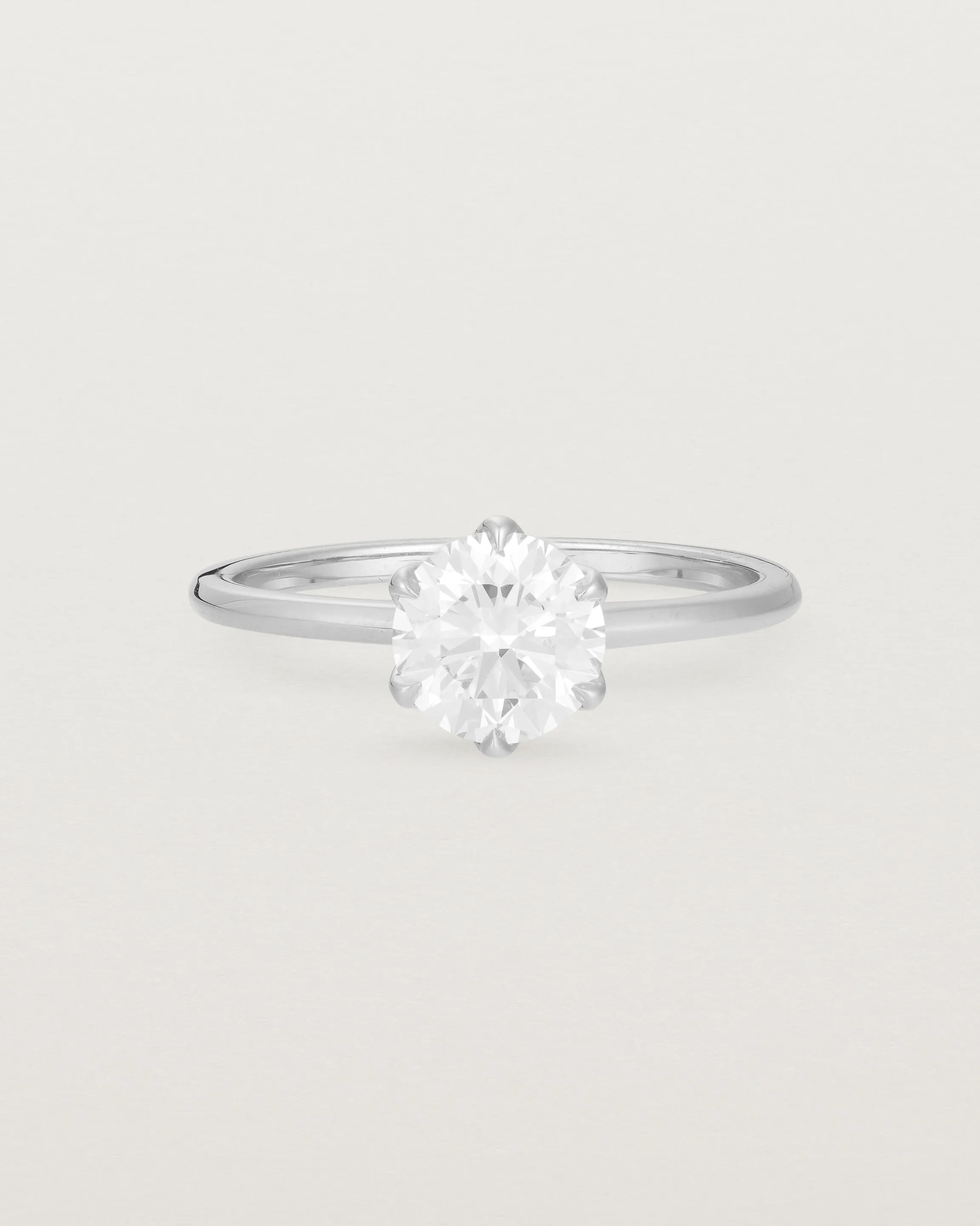 Mandala Solitaire Ring | Laboratory Grown Diamonds