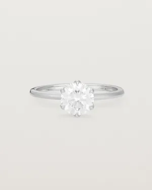 Mandala Solitaire Ring | Laboratory Grown Diamonds