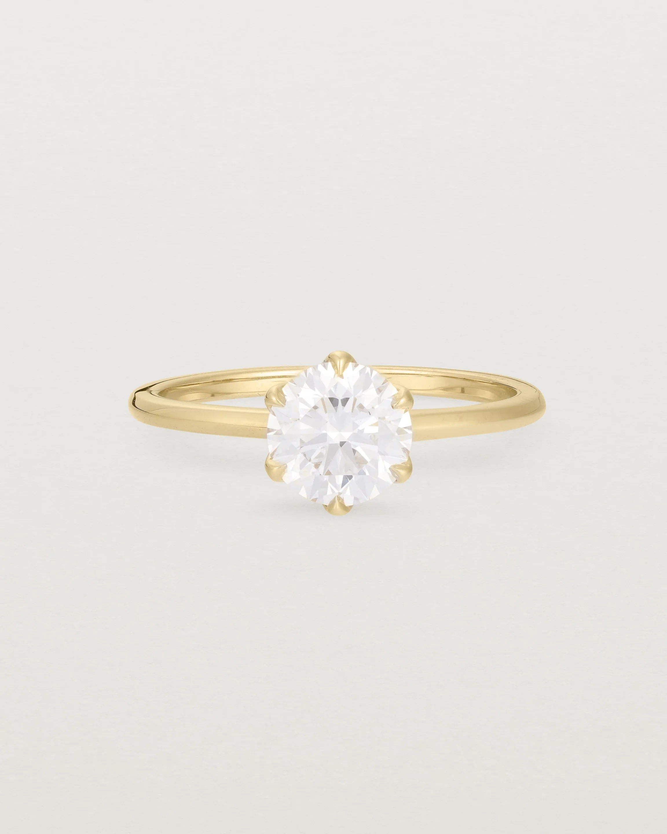 Mandala Solitaire Ring | Laboratory Grown Diamonds