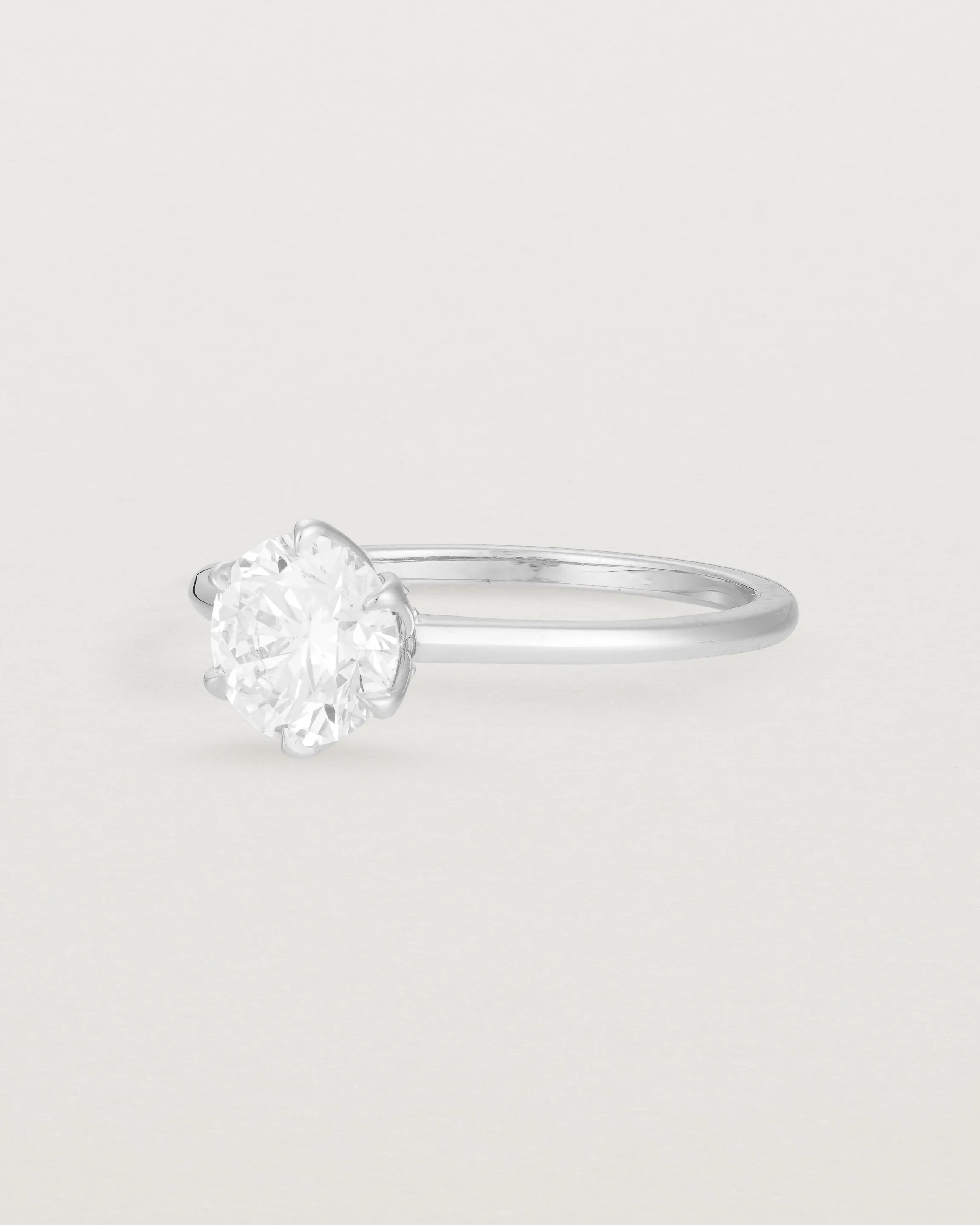 Mandala Solitaire Ring | Laboratory Grown Diamonds