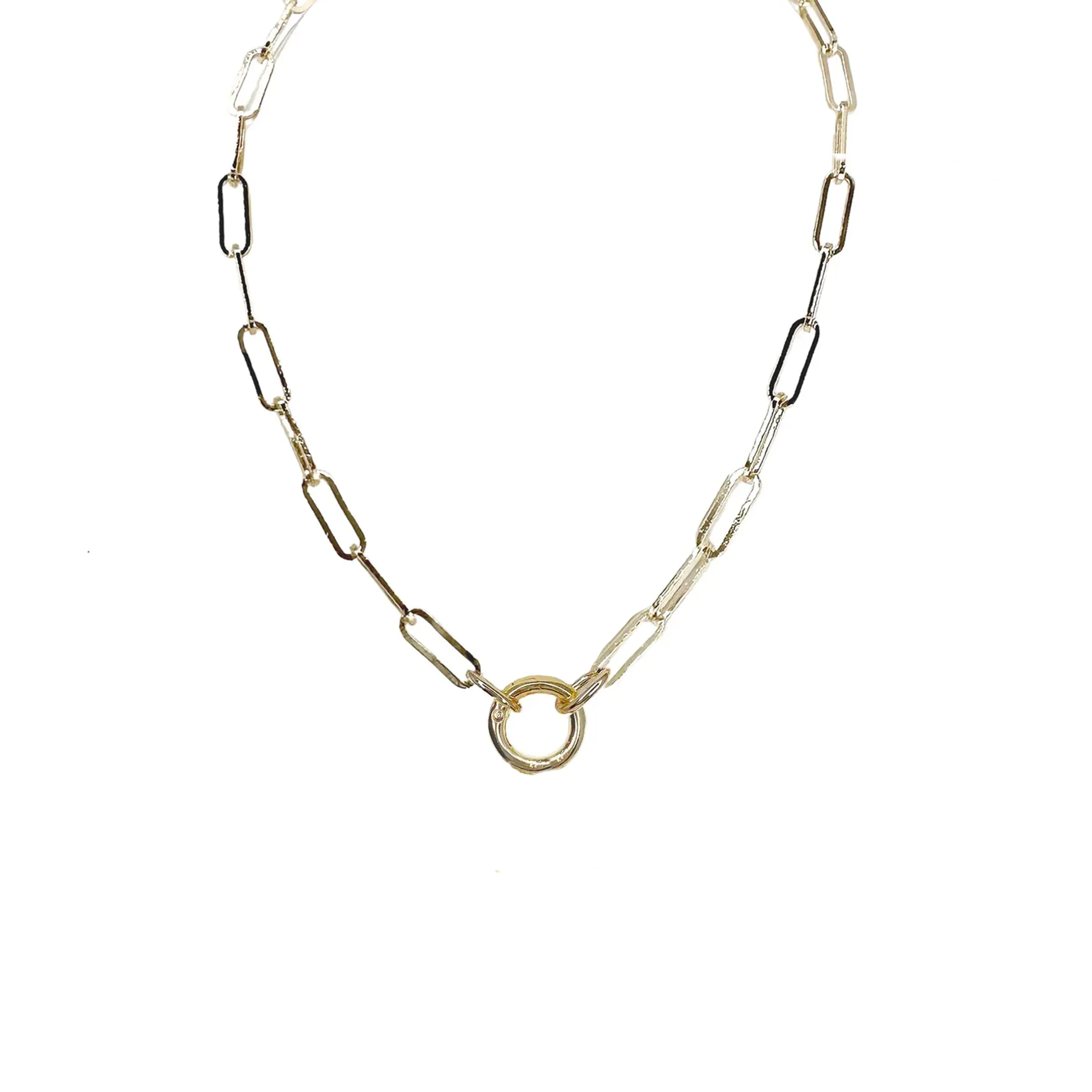 Mariano Paperclip Clasp Necklace