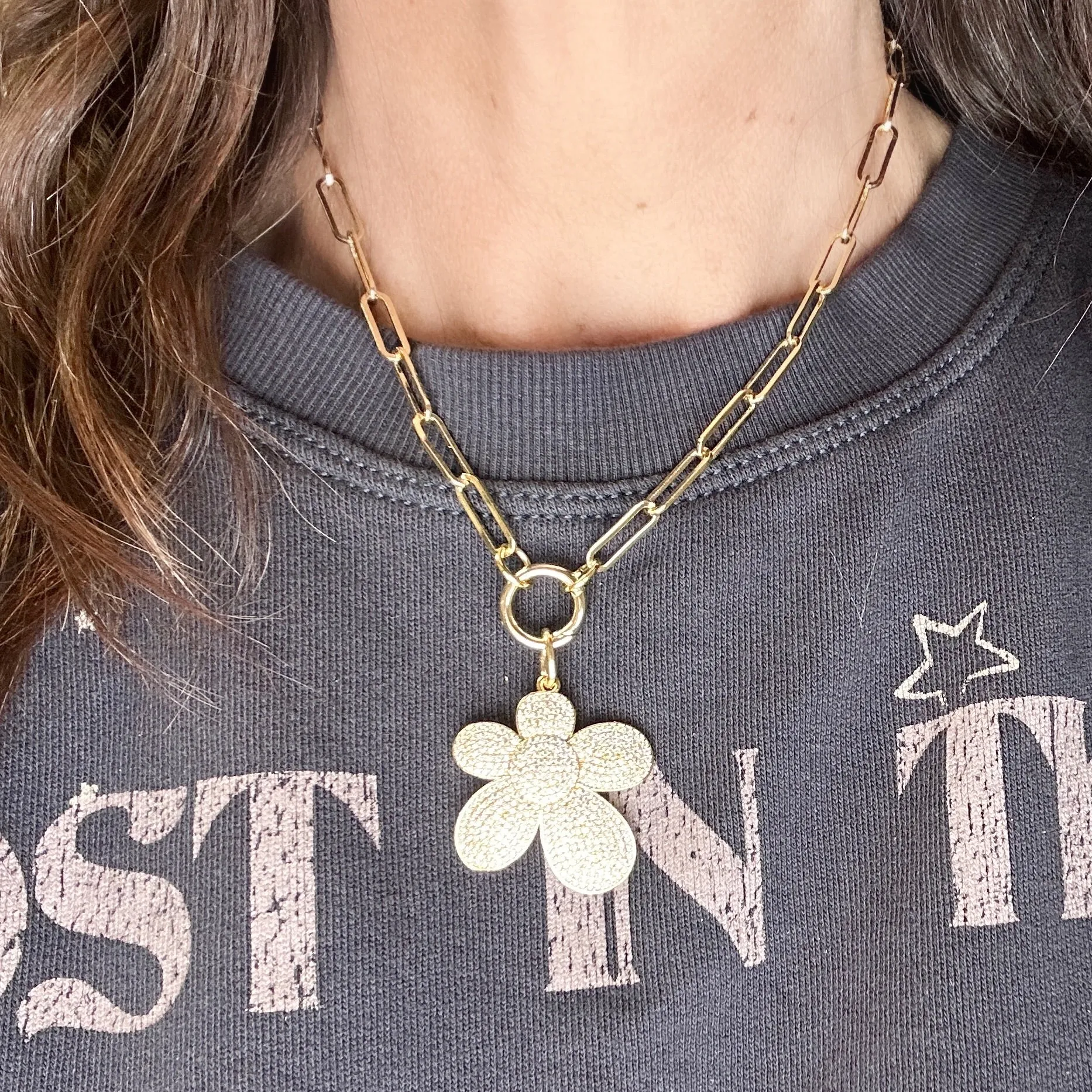 Mariano Paperclip Clasp Necklace