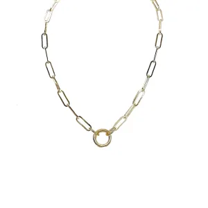 Mariano Paperclip Clasp Necklace