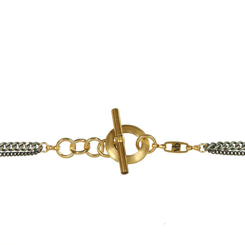 MILA DUAL CHAIN NECKLACE