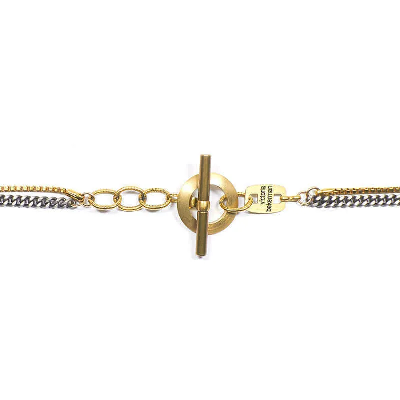 MILA DUAL CHAIN NECKLACE