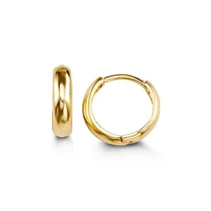 Mini Bold Hoops (Gold)