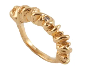 MINIMAL TOPAZ RING
