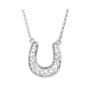 Montana Women's Heartfelt Luck Horseshoe Necklace