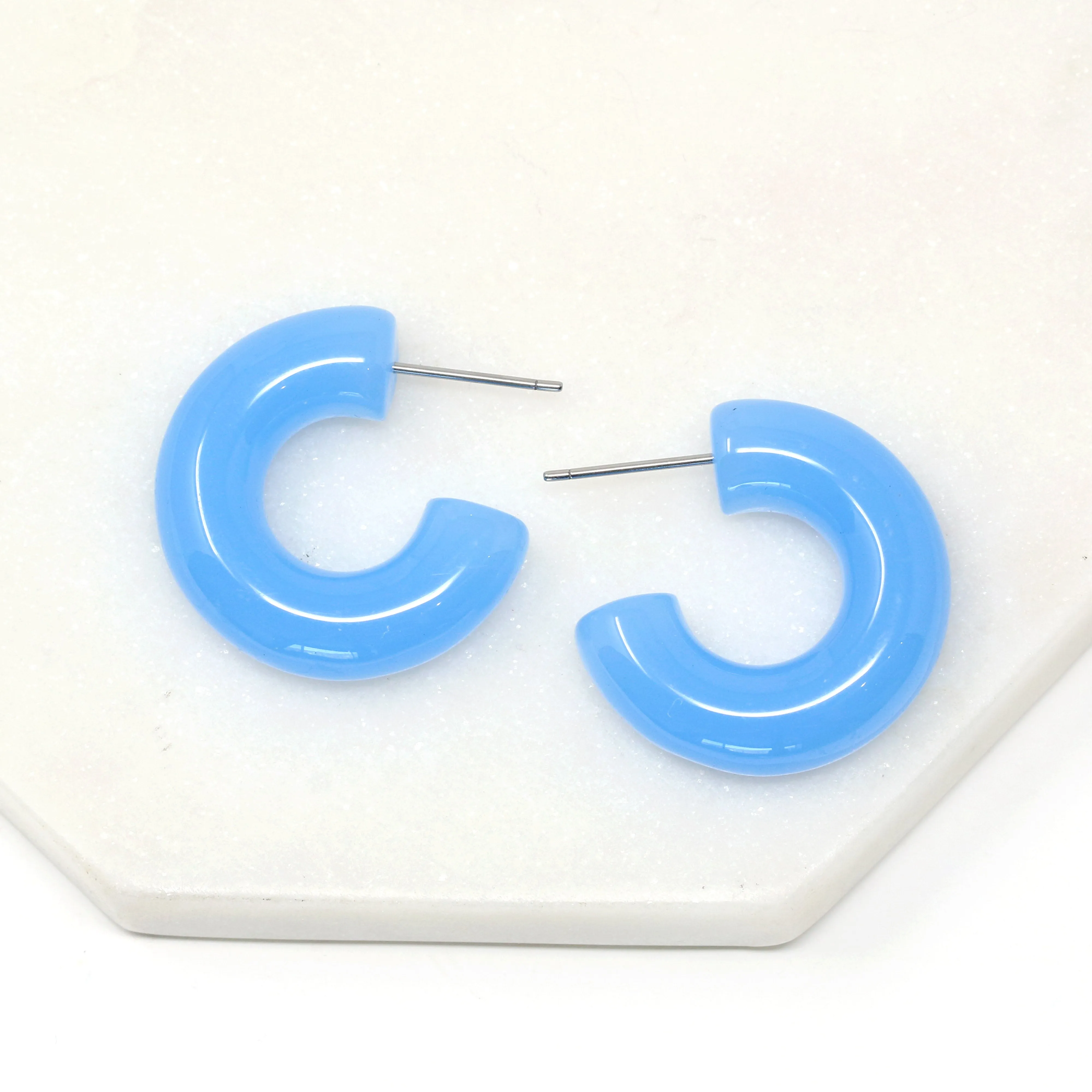 Neon Bold Resin Earrings