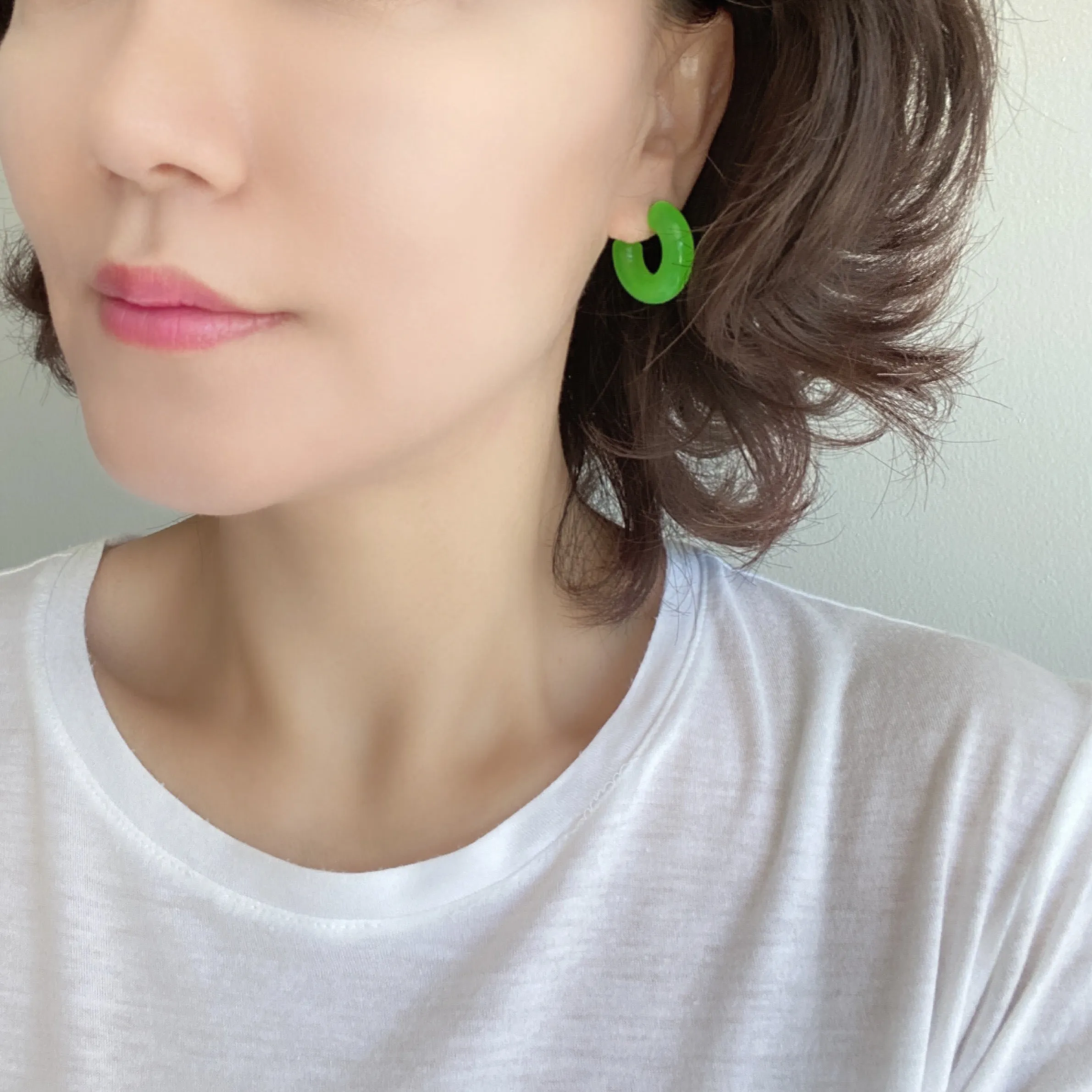 Neon Bold Resin Earrings