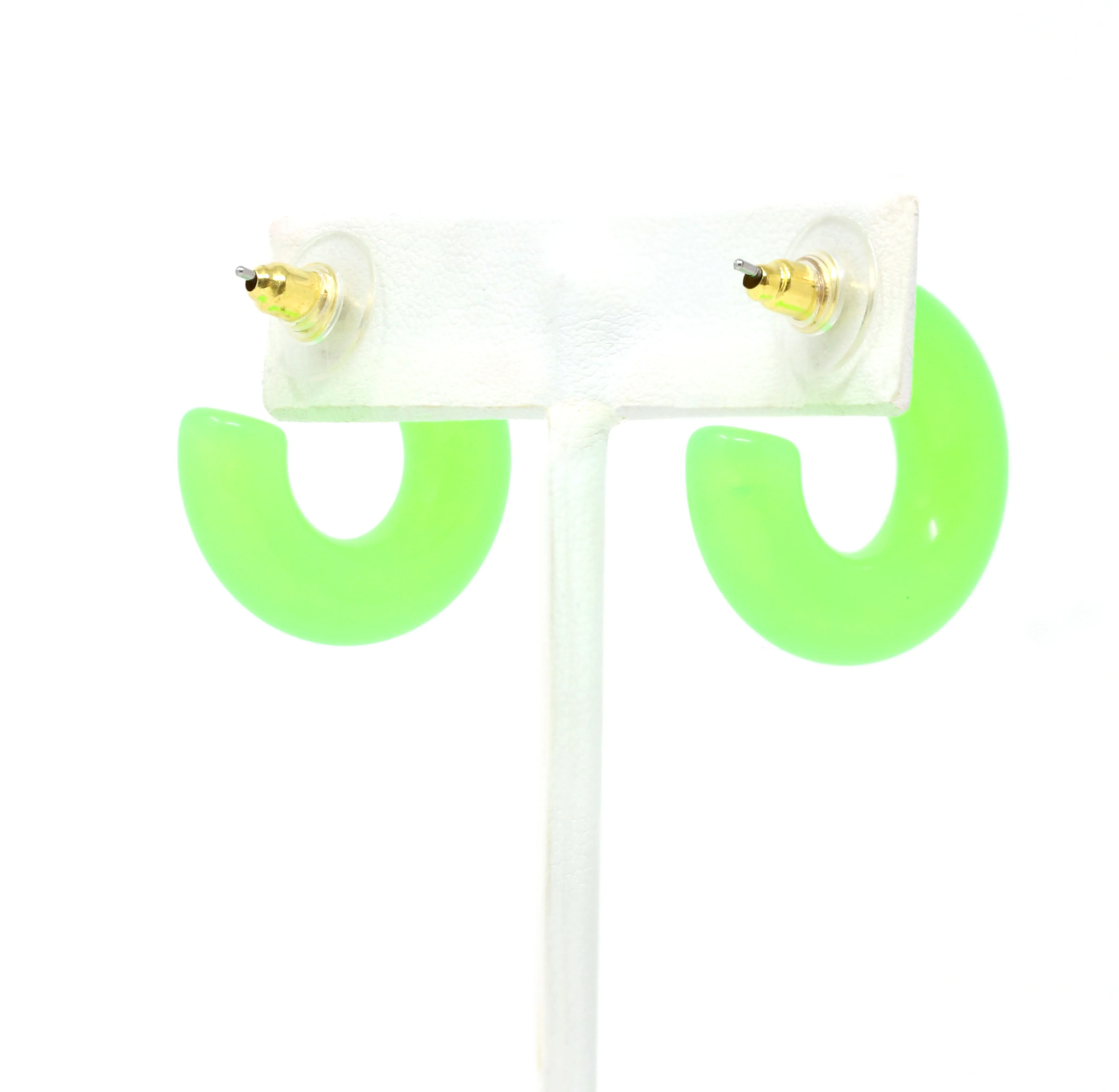 Neon Bold Resin Earrings