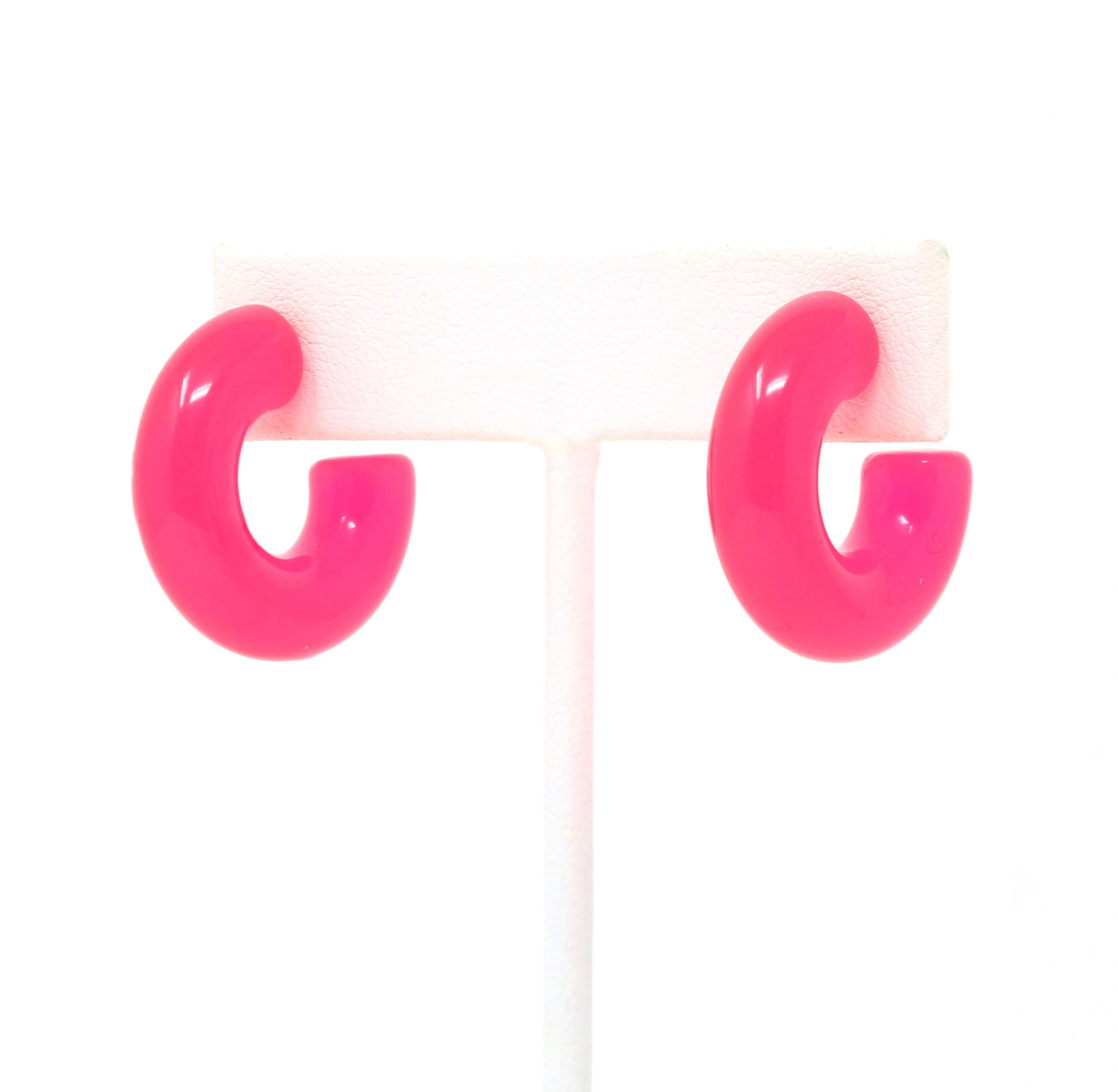 Neon Bold Resin Earrings