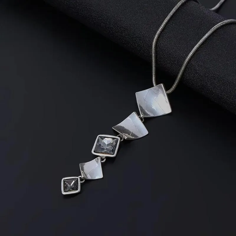 New In Vintage Geometric Collares Necklace for Women