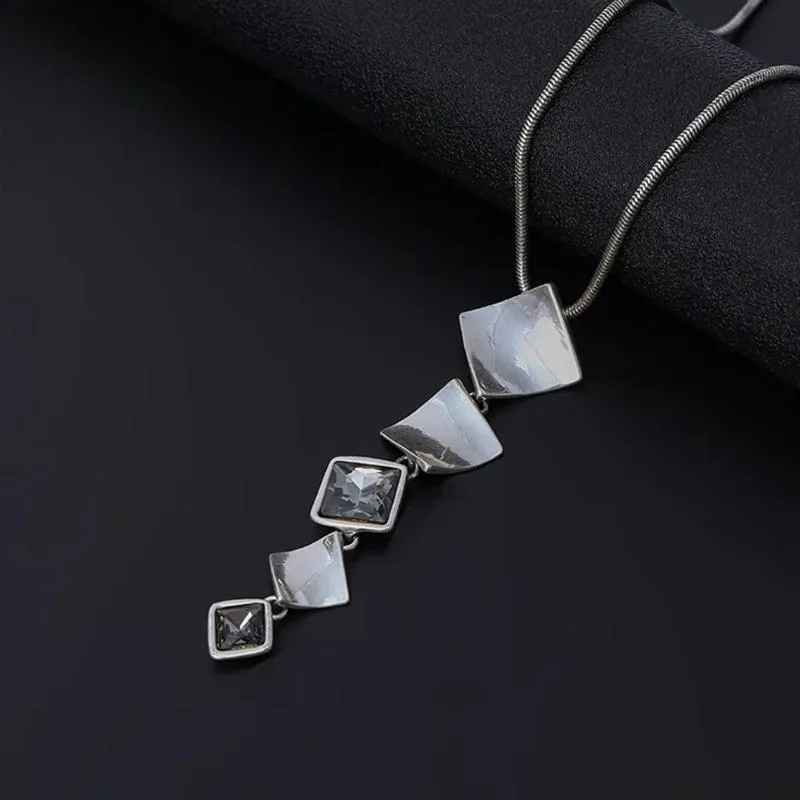 New In Vintage Geometric Collares Necklace for Women