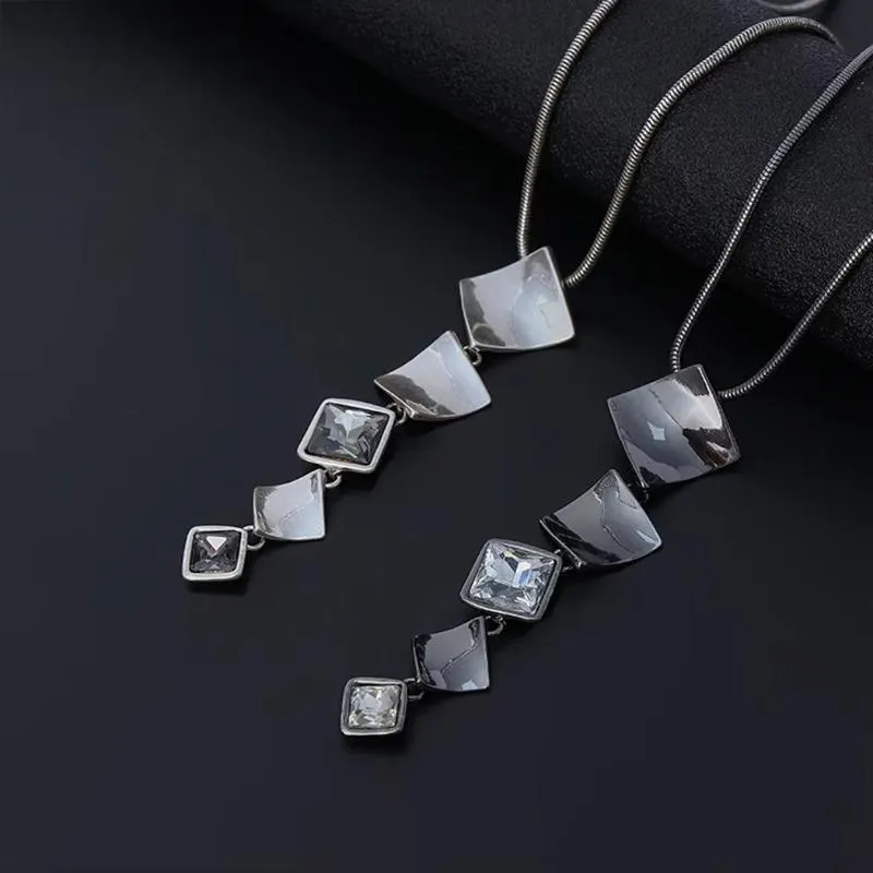 New In Vintage Geometric Collares Necklace for Women