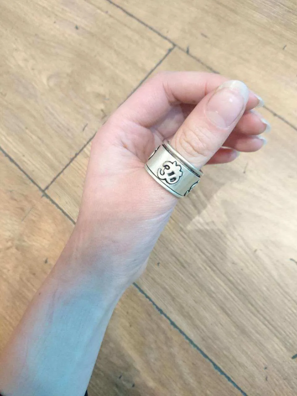 Om Chanting Ring