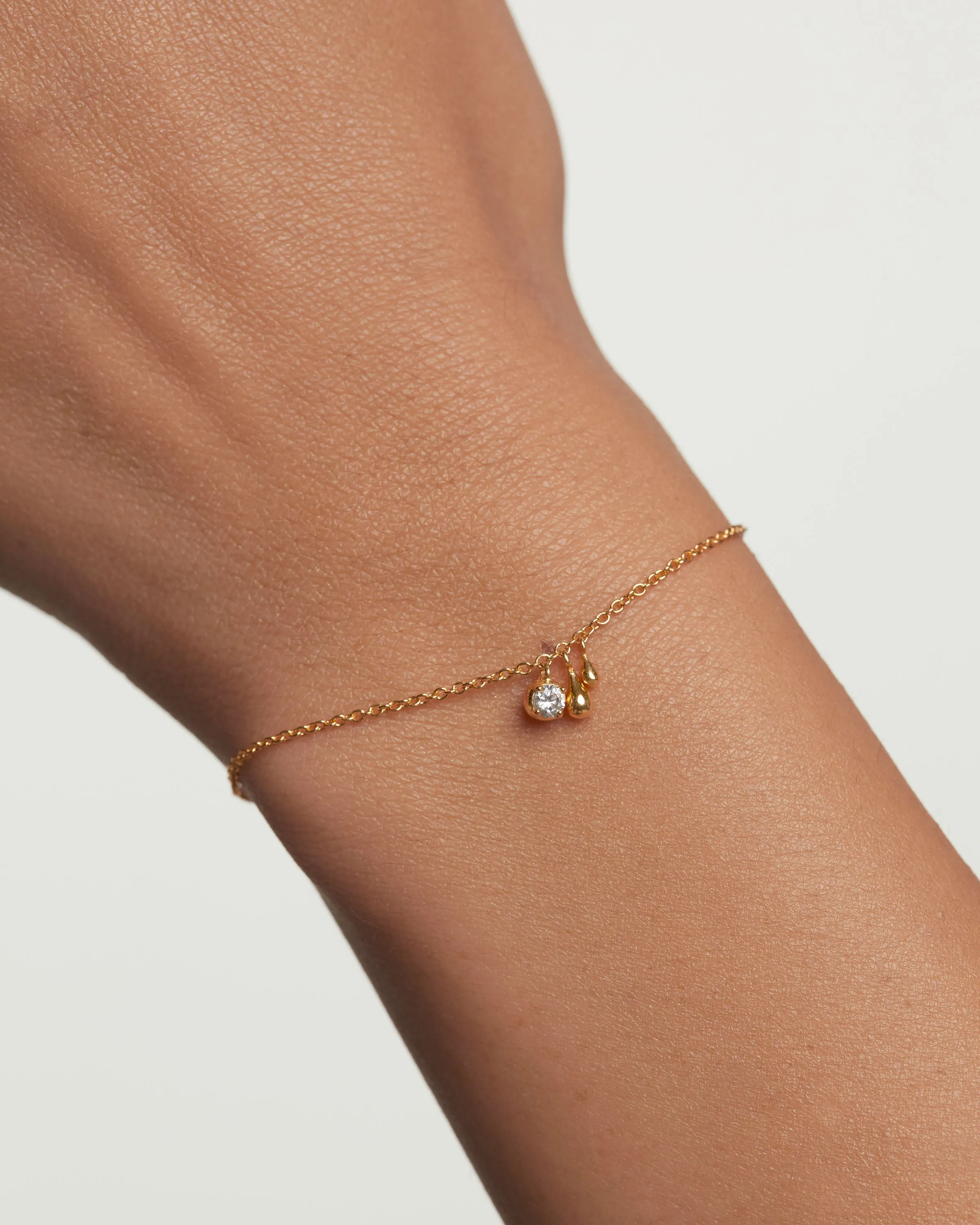 PDPAOLA Water Bracelet - 925 Sterling Silver / 18K Gold Plating