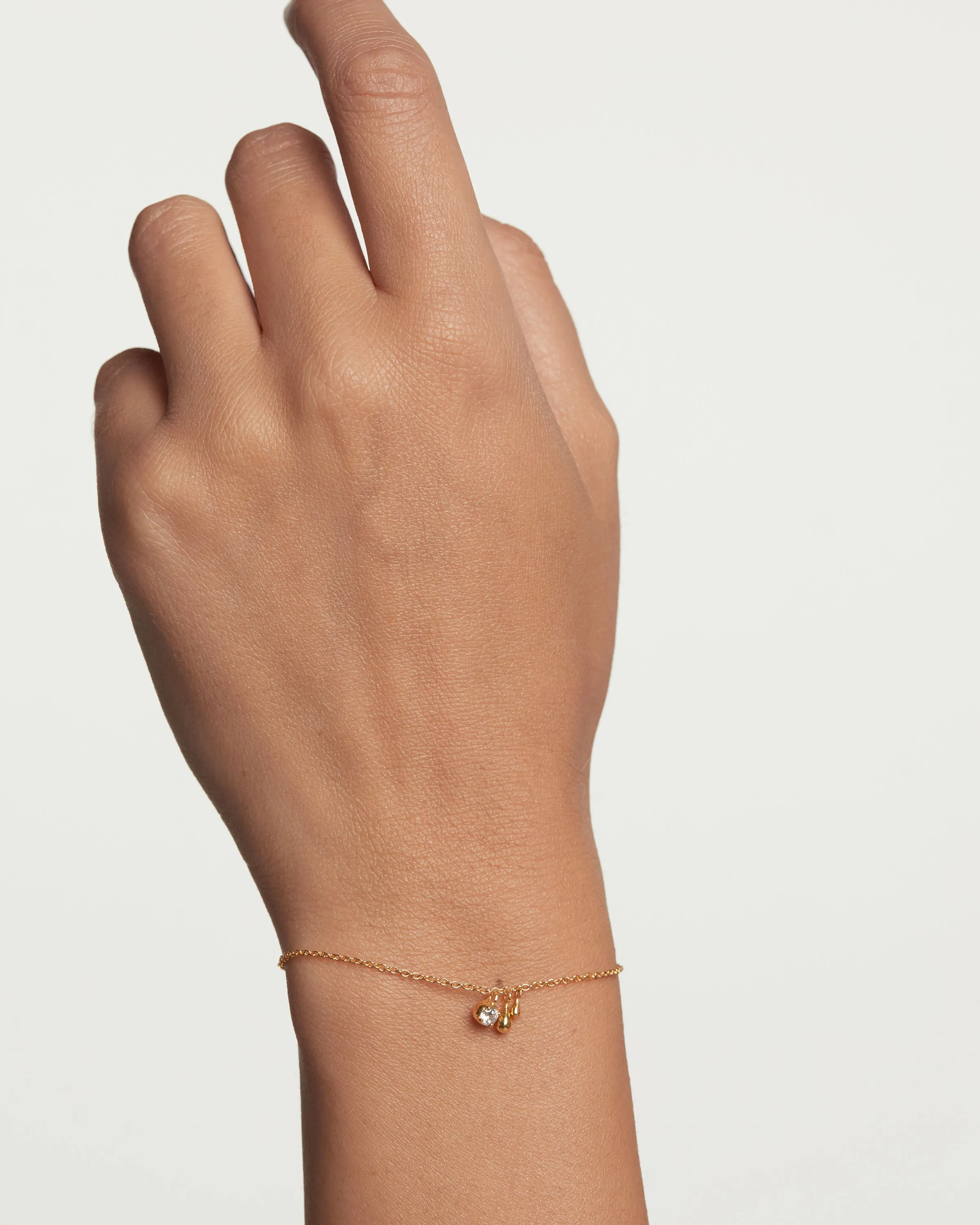 PDPAOLA Water Bracelet - 925 Sterling Silver / 18K Gold Plating