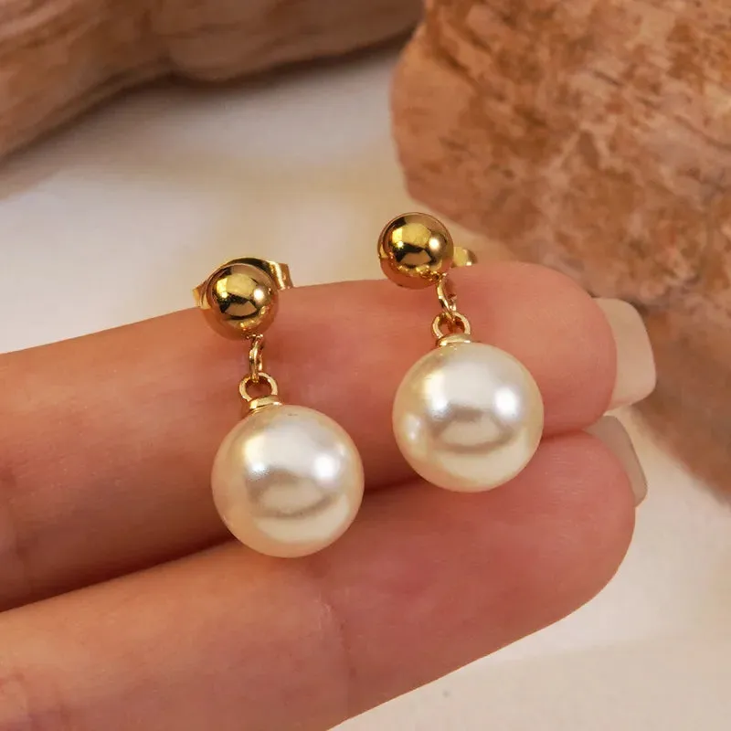 Pearl Drop Earrings