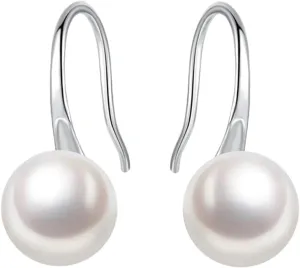 Pearl Earrings For Women Stud Earrings Quality Handpicked Freshwater Cultured Pearl Drop Earrings S925 Sterling Silver Earrings