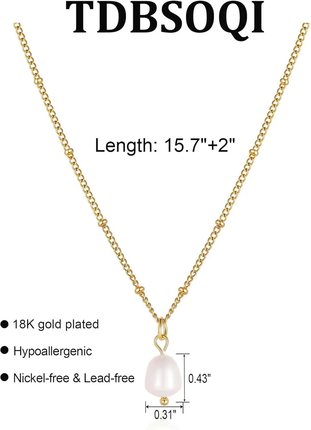 Pearl Necklaces for Women Gold Beach Shell Pendant Necklace Trendy Layered Pearl Choker Necklaces Boho Summer Jewelry Gifts for Women