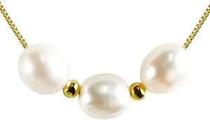 PEARLIE Necklaces for Women, Dainty Pearl Choker Necklaces Handmade Pearl Pendant Necklace Simple Gold Necklace Jewelry for Trendy Wedding Birthday
