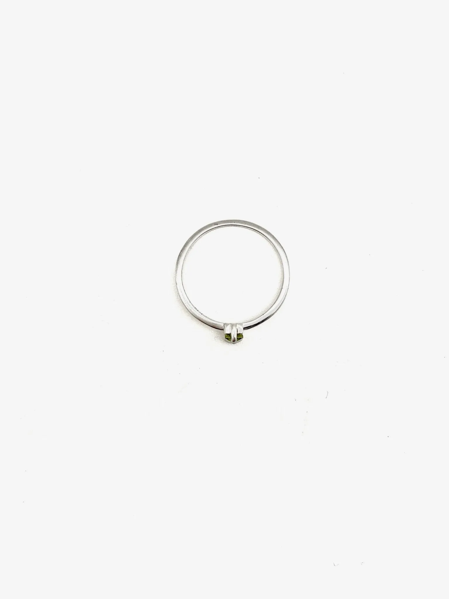Peridot Forest Stacker Ring