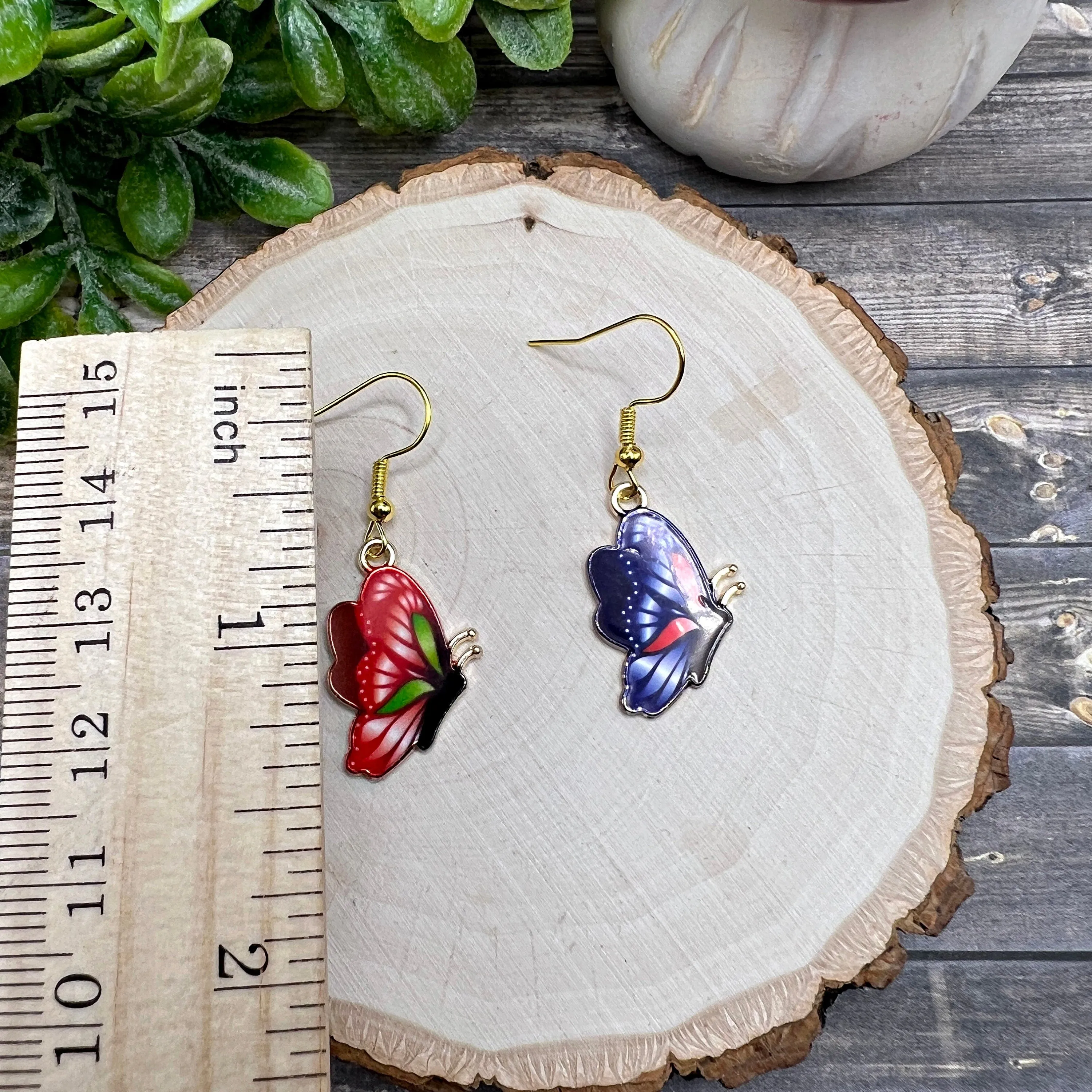 Petite Butterfly Animal Earrings