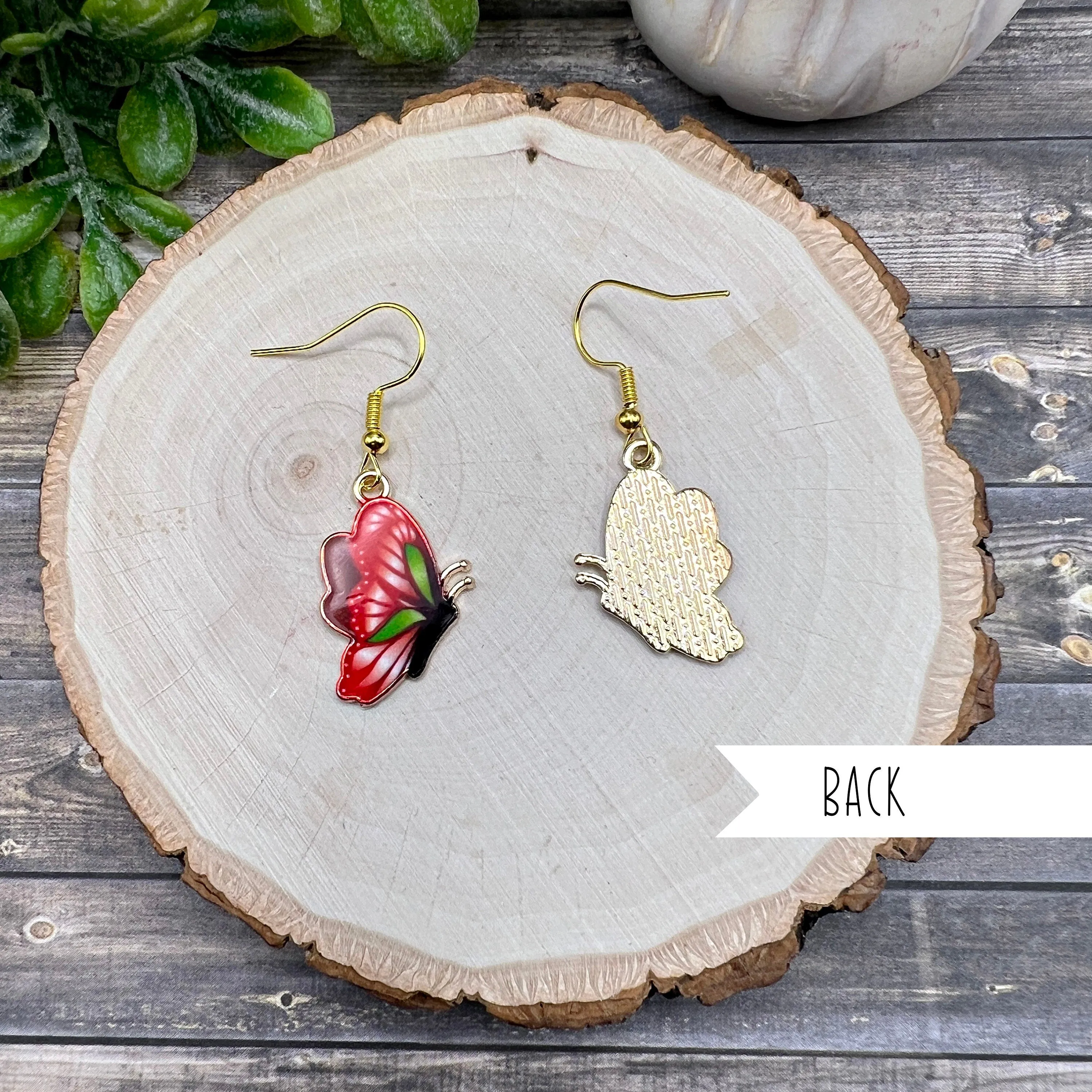 Petite Butterfly Animal Earrings