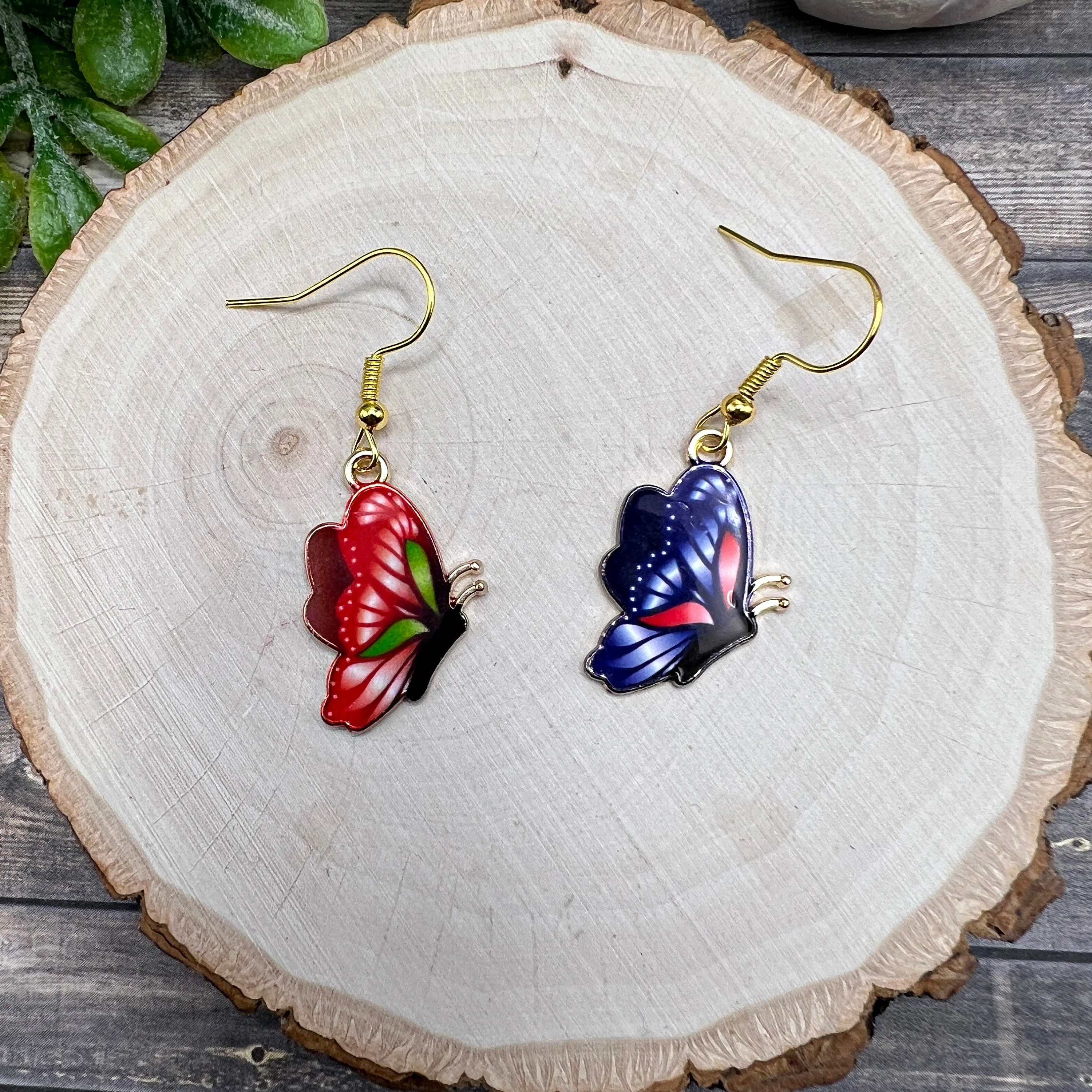 Petite Butterfly Animal Earrings