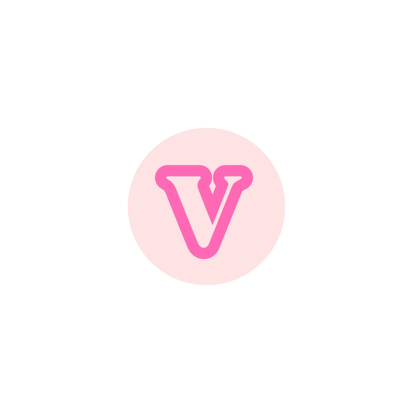 Pink BB Bead Initial Letter Ring