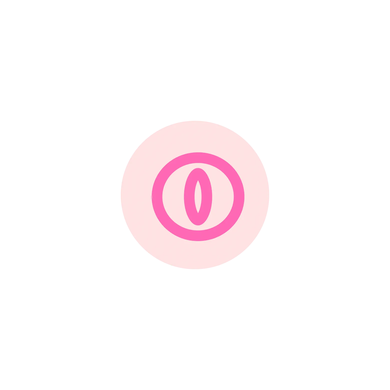 Pink BB Bead Initial Letter Ring
