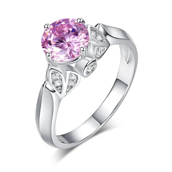 Pink Elegant Lovers Ring